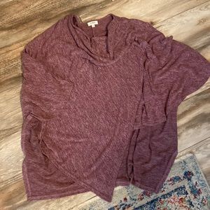 Women’s Umgee Poncho Style Shirt